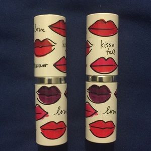 LOT OF 2 Clinique Kiss Lipsticks Matte Full Size